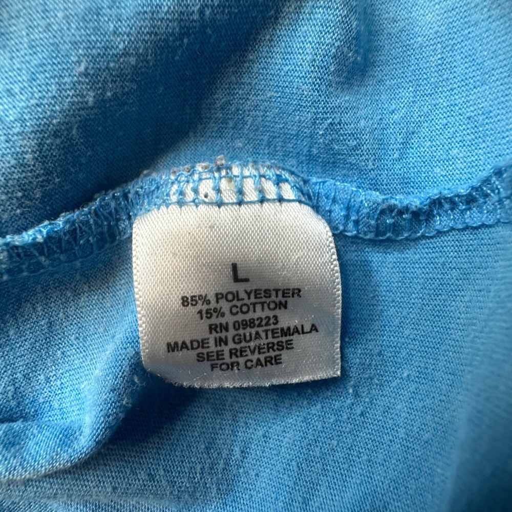 Magellan T-Shirt Women L Blue Fish Gear Classic Fit Moisture-Wicking Outdoor Tee - Picture 4 of 8
